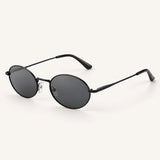 Óculos de Sol Oval Polarizado Masculino Mionelle Viper Noir