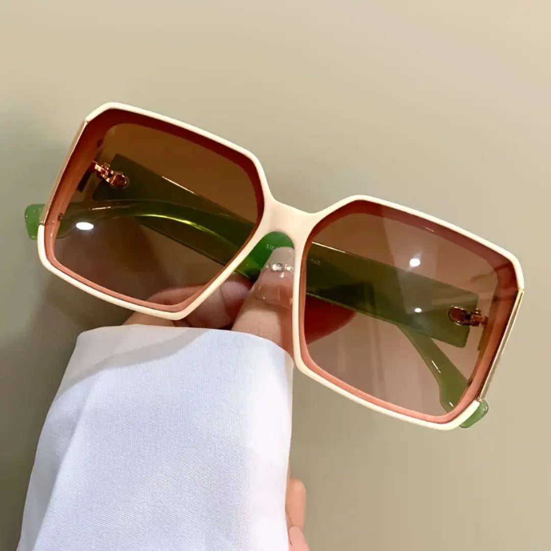 Óculos-de-Sol-Quadrado-Feminino-Oversized-Mionelle-Verona-Marrom-Degradê-4