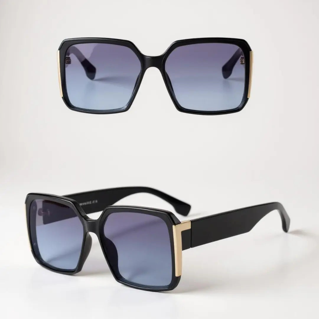 Óculos-de-Sol-Quadrado-Feminino-Oversized-Mionelle-Verona-Preto-Degradê-7