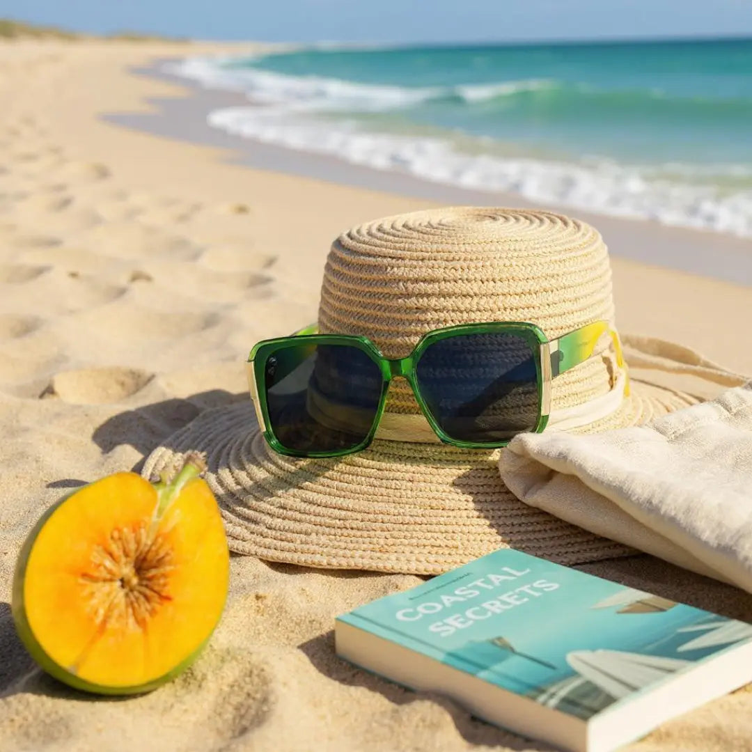 Óculos-de-Sol-Quadrado-Feminino-Oversized-Mionelle-Verona-Verde-Degradê-5