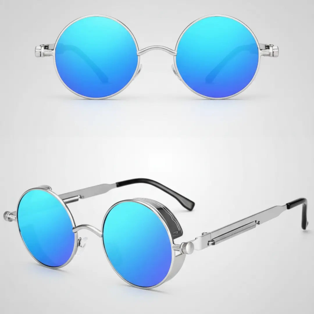 oculos-de-sol-steampunk-redondo-masculino-feminino-unissex-mionelle-manifesto-azul-espelhado-9