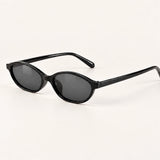Óculos de Sol Gatinho Retrô Feminino Mionelle Narrow Vibe All Black