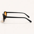 Vista lateral das hastes do Mionelle Narrow Vibe Pop Yellow