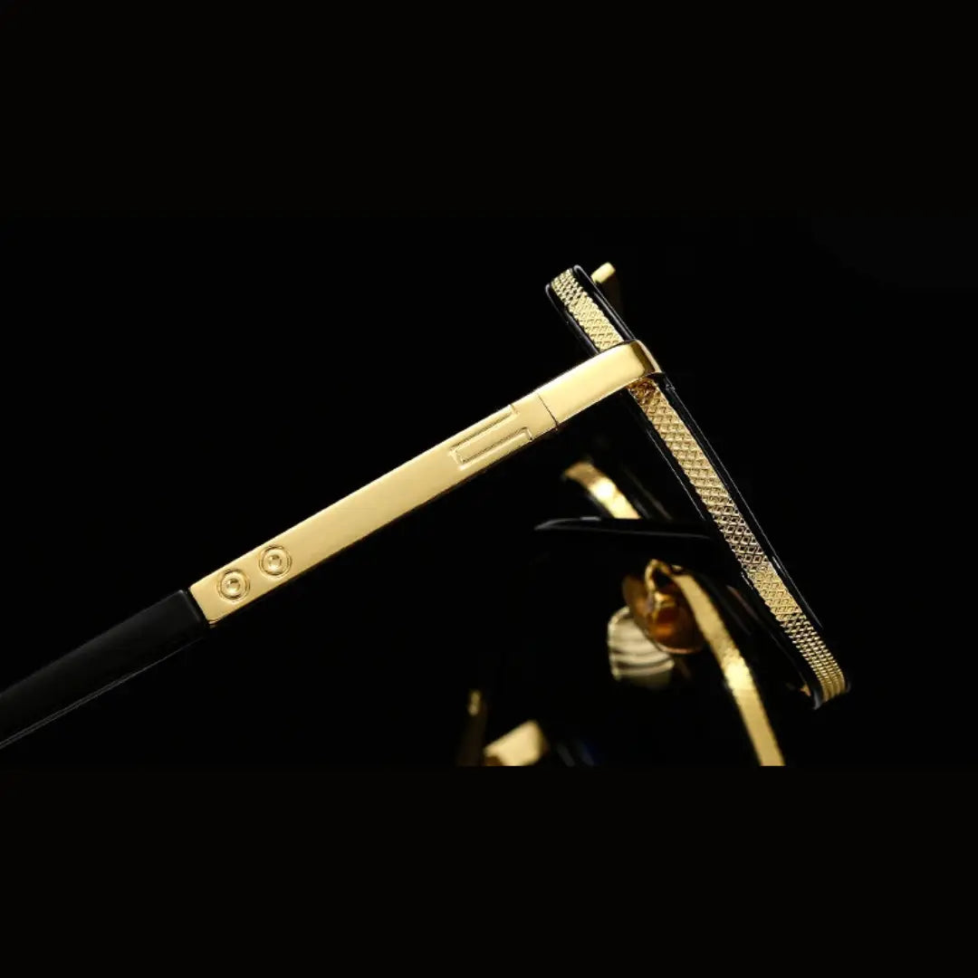 Detalhes do Óculos de Sol Quadrado Feminino Mionelle Milano Degradê Marrom