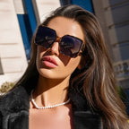 Óculos-de-Sol-Quadrado-Feminino-Oversized-Mionelle-Verona-Leopardo-2