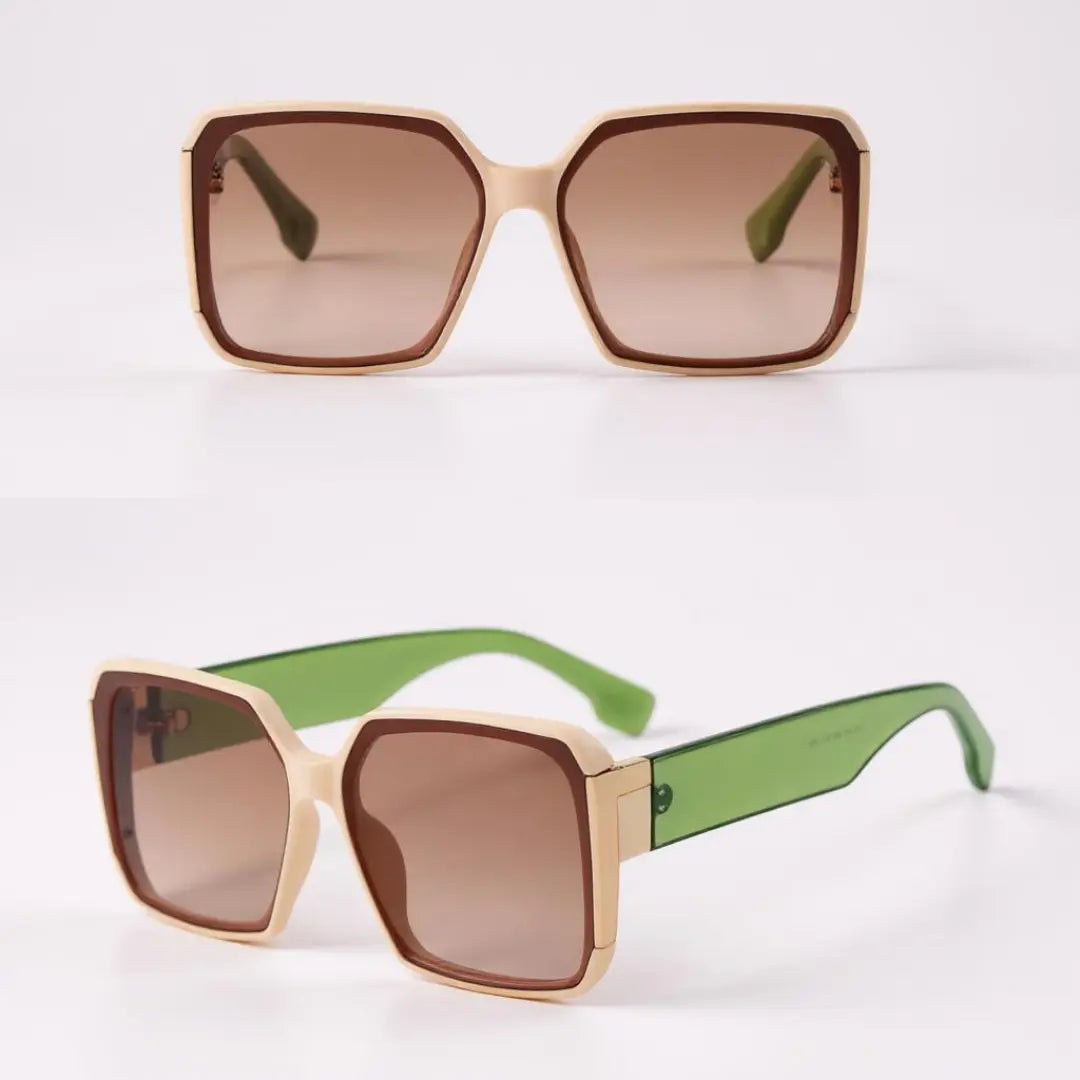Óculos-de-Sol-Quadrado-Feminino-Oversized-Mionelle-Verona-Marrom-Degradê-8