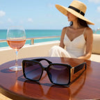 Óculos-de-Sol-Quadrado-Feminino-Oversized-Mionelle-Verona-Preto-Degradê-3