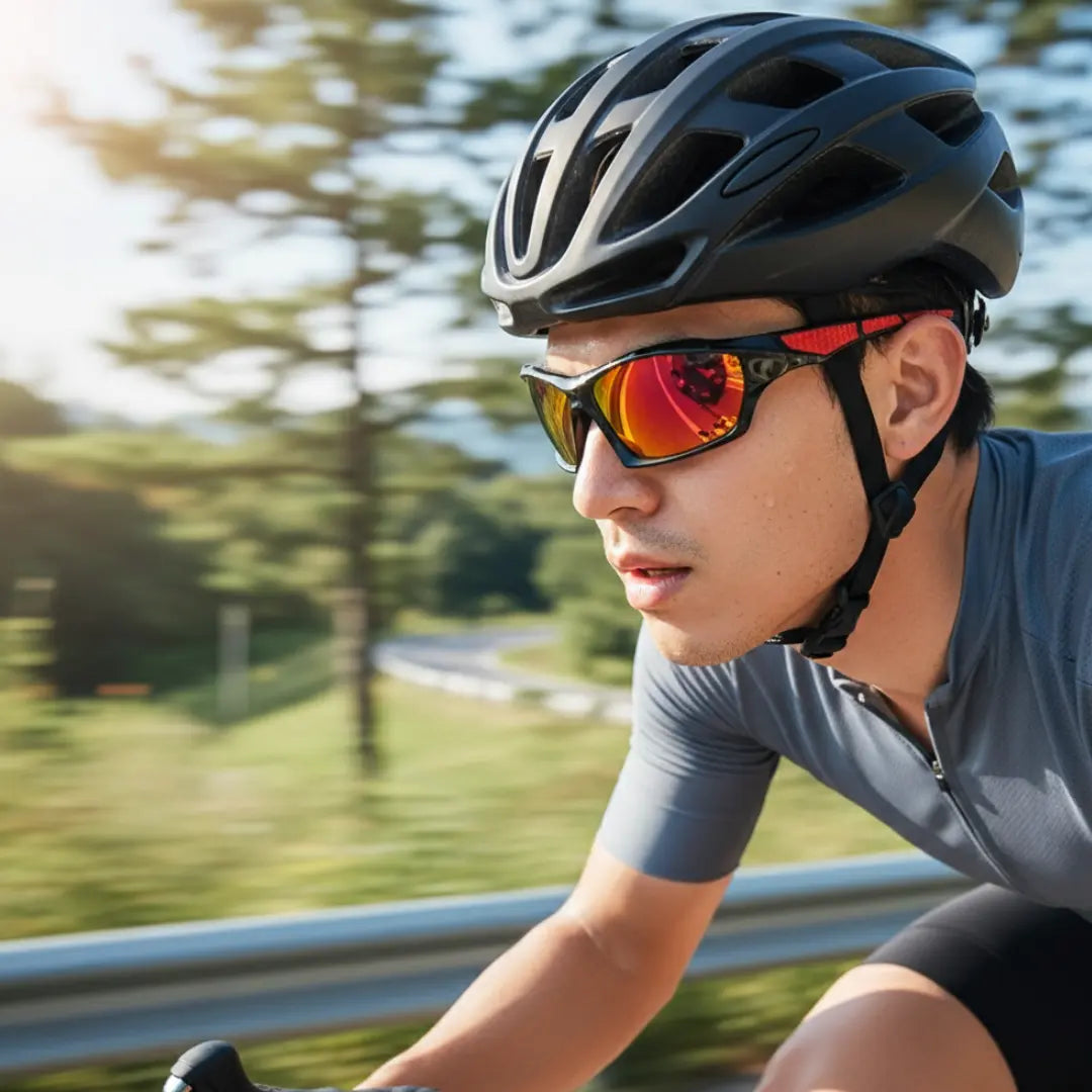 óculos de sol esportivo masculino mionelle strada lente polarizada kit