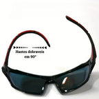óculos de sol masculino preto polarizado uv400 mionelle strada