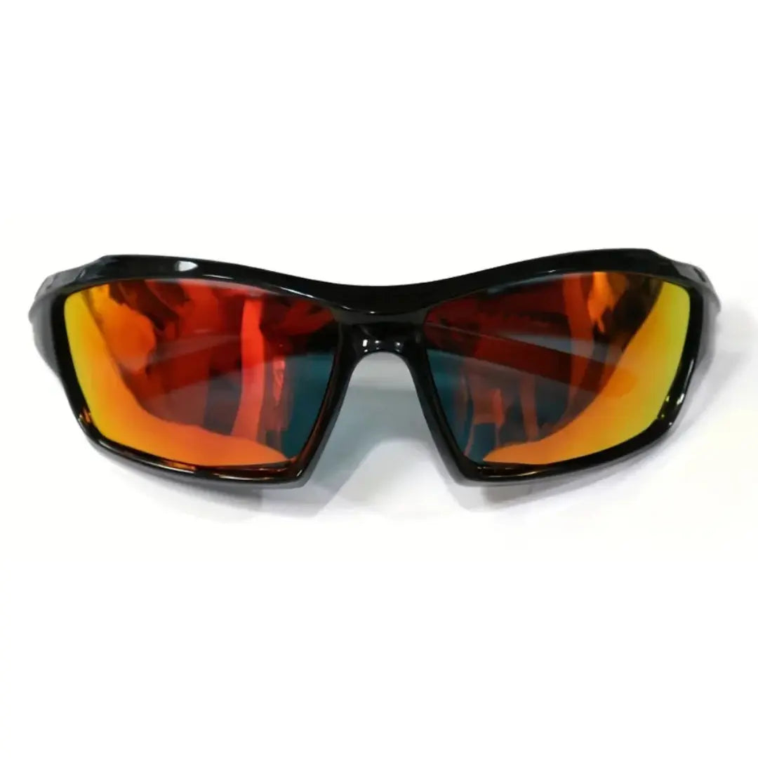 óculos de sol esportivo masculino verde lente espelhada strada