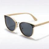 Óculos de Sol Gatinho Feminino Polarizado Mionelle Aurora Beige