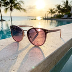 Óculos de Sol Gatinho Feminino Polarizado Mionelle Aurora Pink