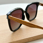 óculos de sol gatinho feminino burgundy degradê oversized lateral