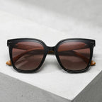 óculos de sol gatinho feminino burgundy degradê oversized mionelle hera