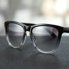 óculos de sol quadrado masculino polarizado cinza lentes tac
