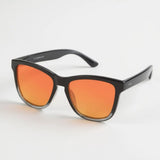 Óculos de Sol Quadrado Masculino Polarizado & Espelhado Mionelle Horizonte Orange