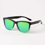 Óculos de Sol Quadrado Polarizado Masculino Mionelle Horizonte Verde Espelhado