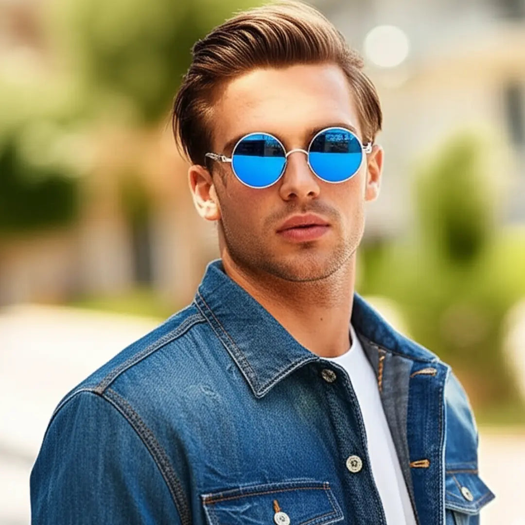 oculos-de-sol-steampunk-redondo-masculino-feminino-unissex-mionelle-manifesto-azul-espelhado-8