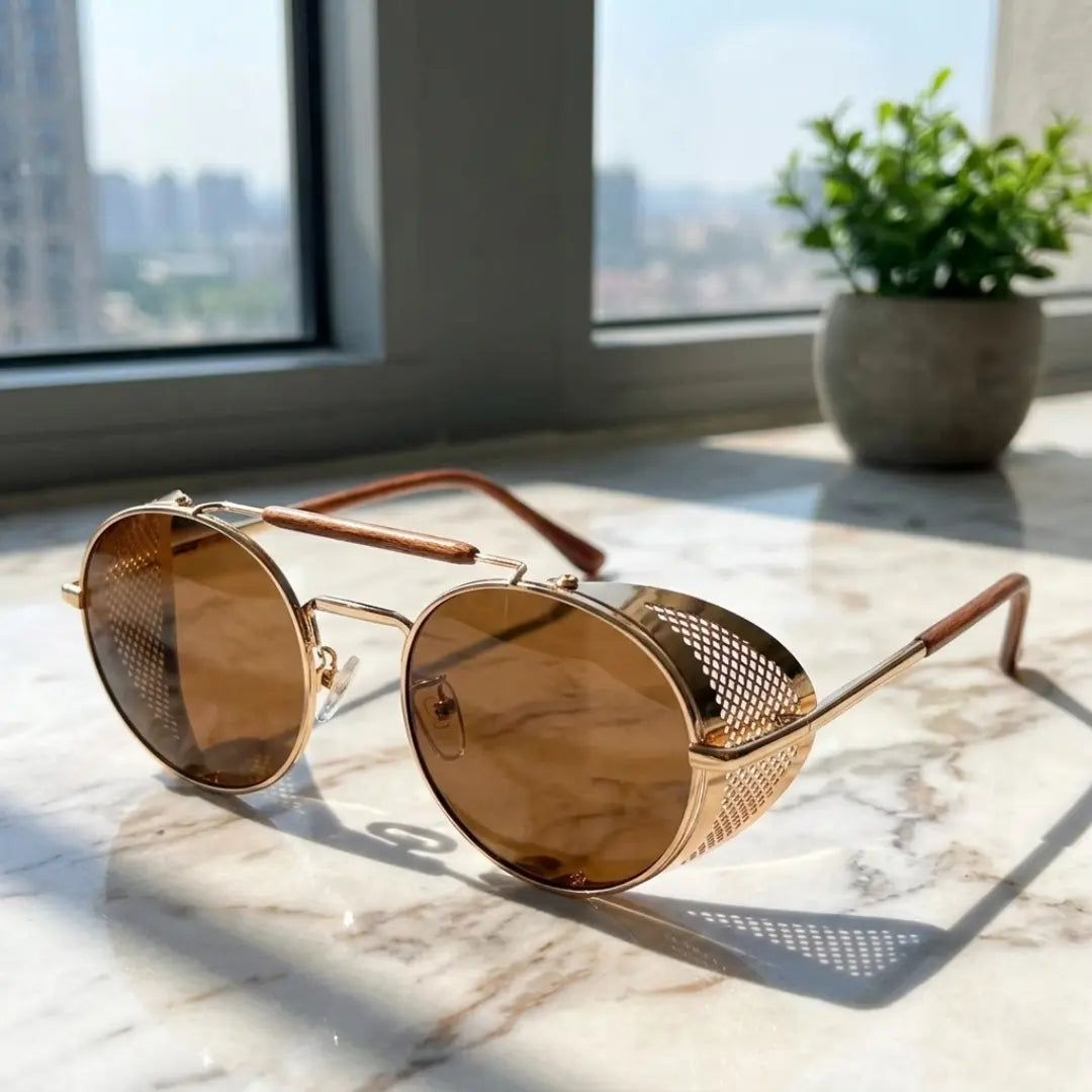 oculos-de-sol-steampunk-redondo-mionelle-alquimista-g-brown-marrom-com-dourado_3